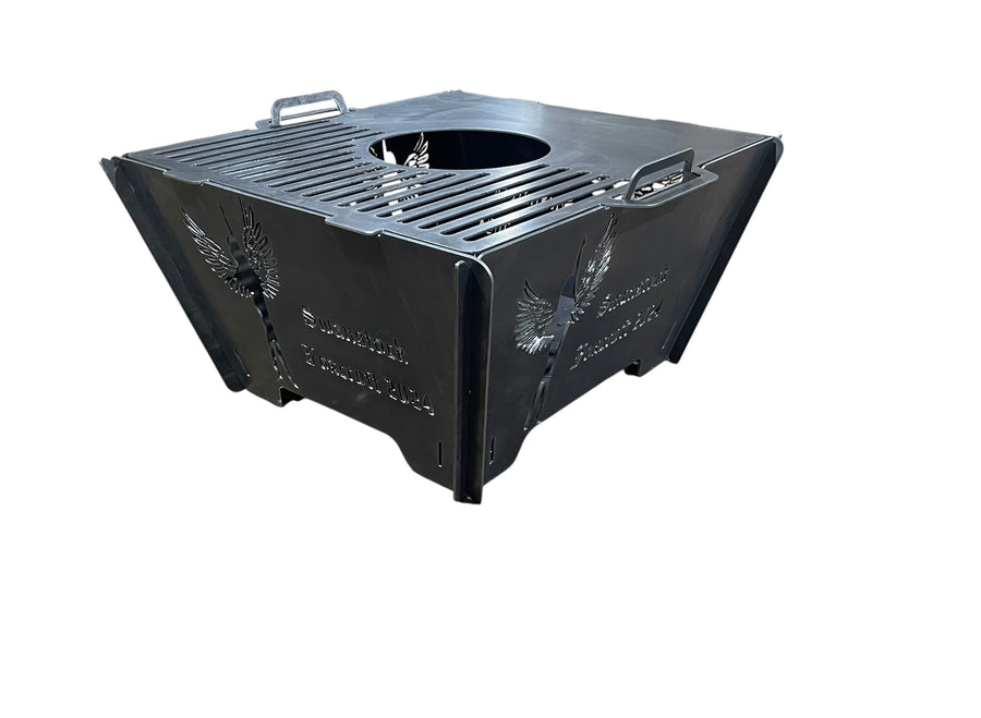 Past personalised BRYNT fire pit build