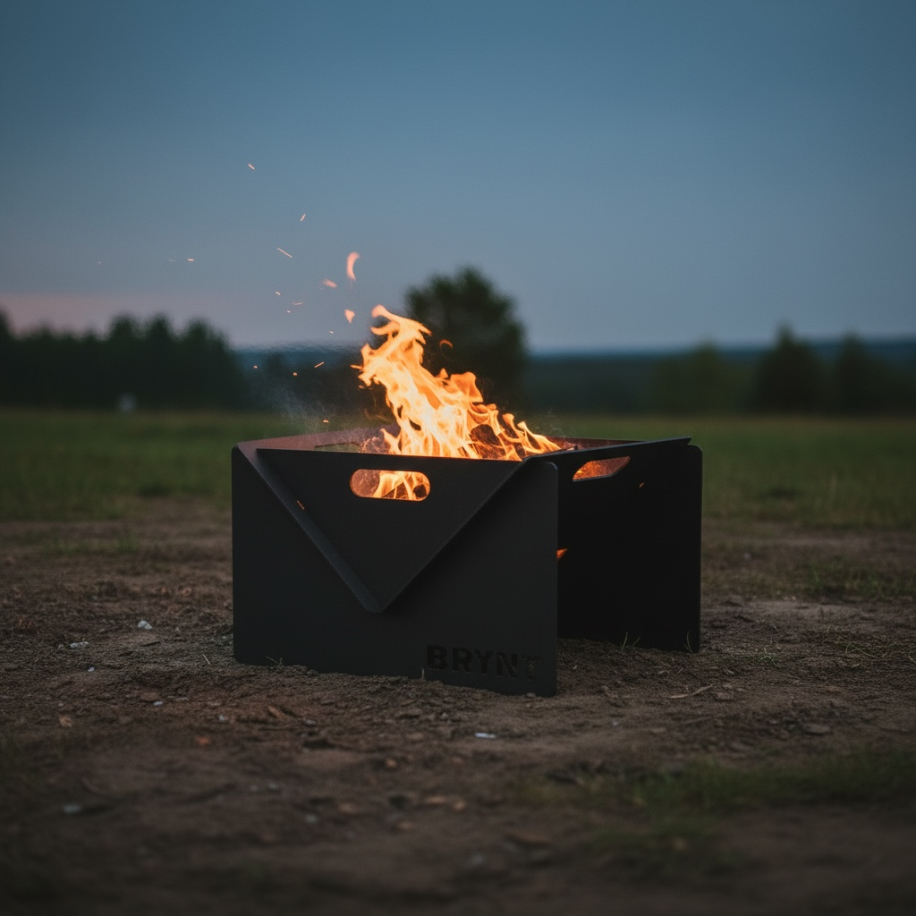BRYNT Compact Flat-Pack Fire Pit