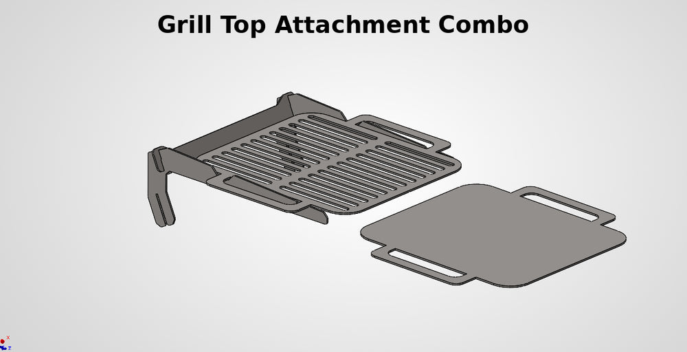 BRYNT Delux Portable Fire Pit & Grill