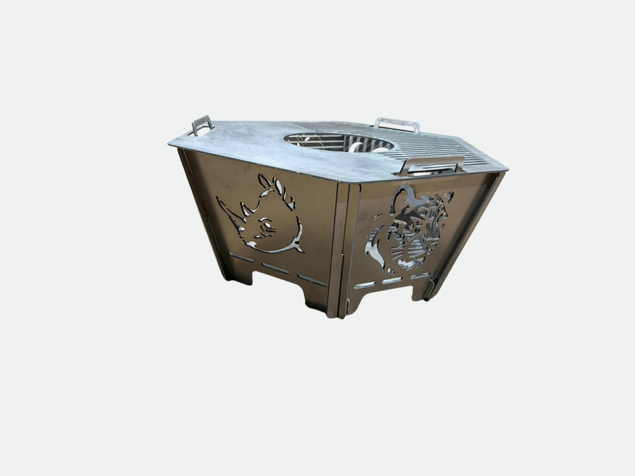 Past personalised BRYNT fire pit build