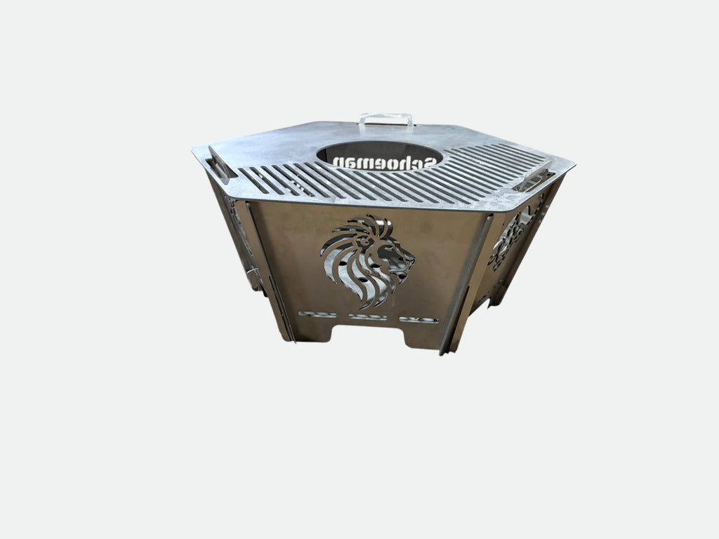 BRYNT Big Five Personalised Hexagon Fire Pit