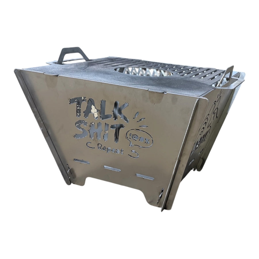 Past personalised BRYNT fire pit build