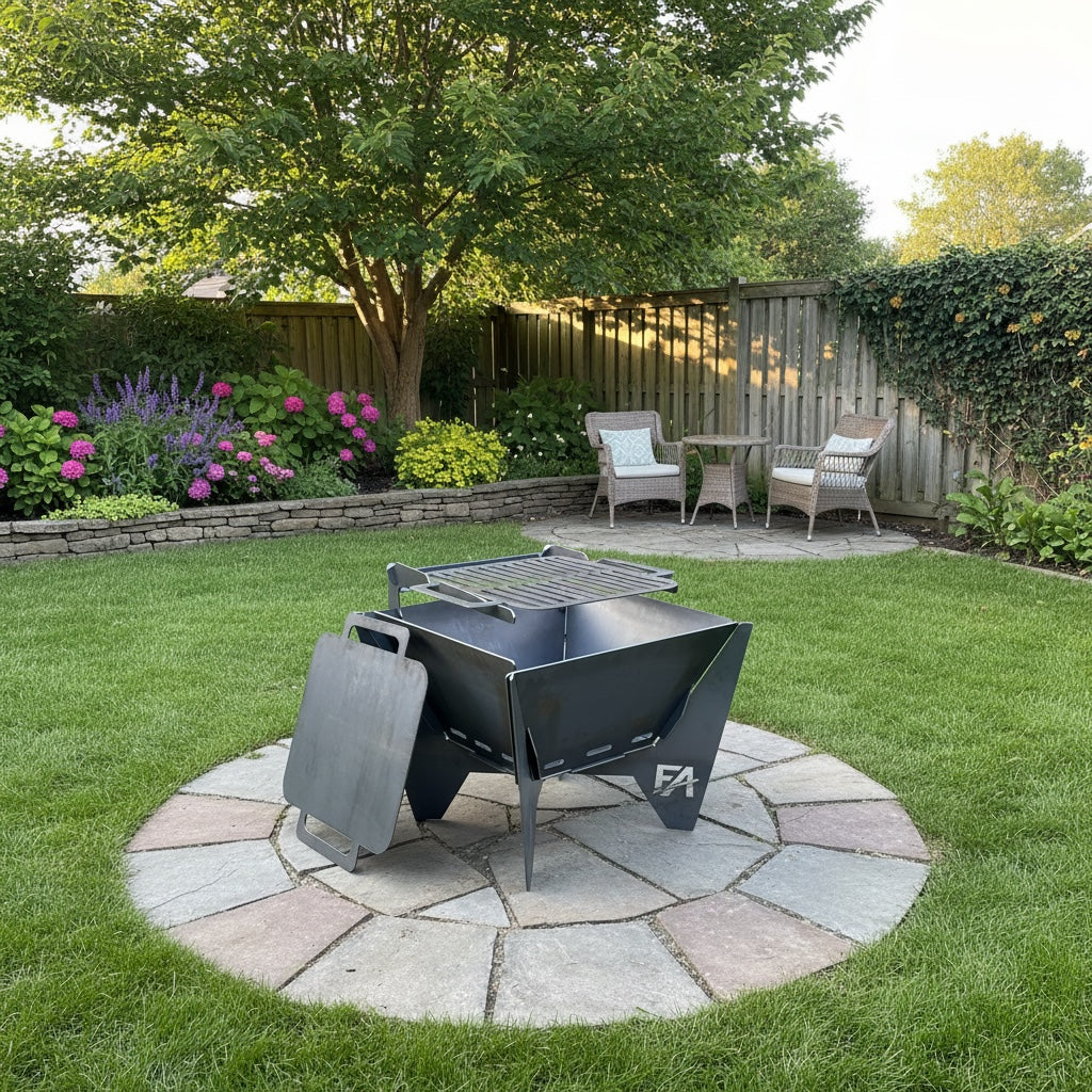 BRYNT APEX 620 Portable Fire Pit & Grill – product view 1