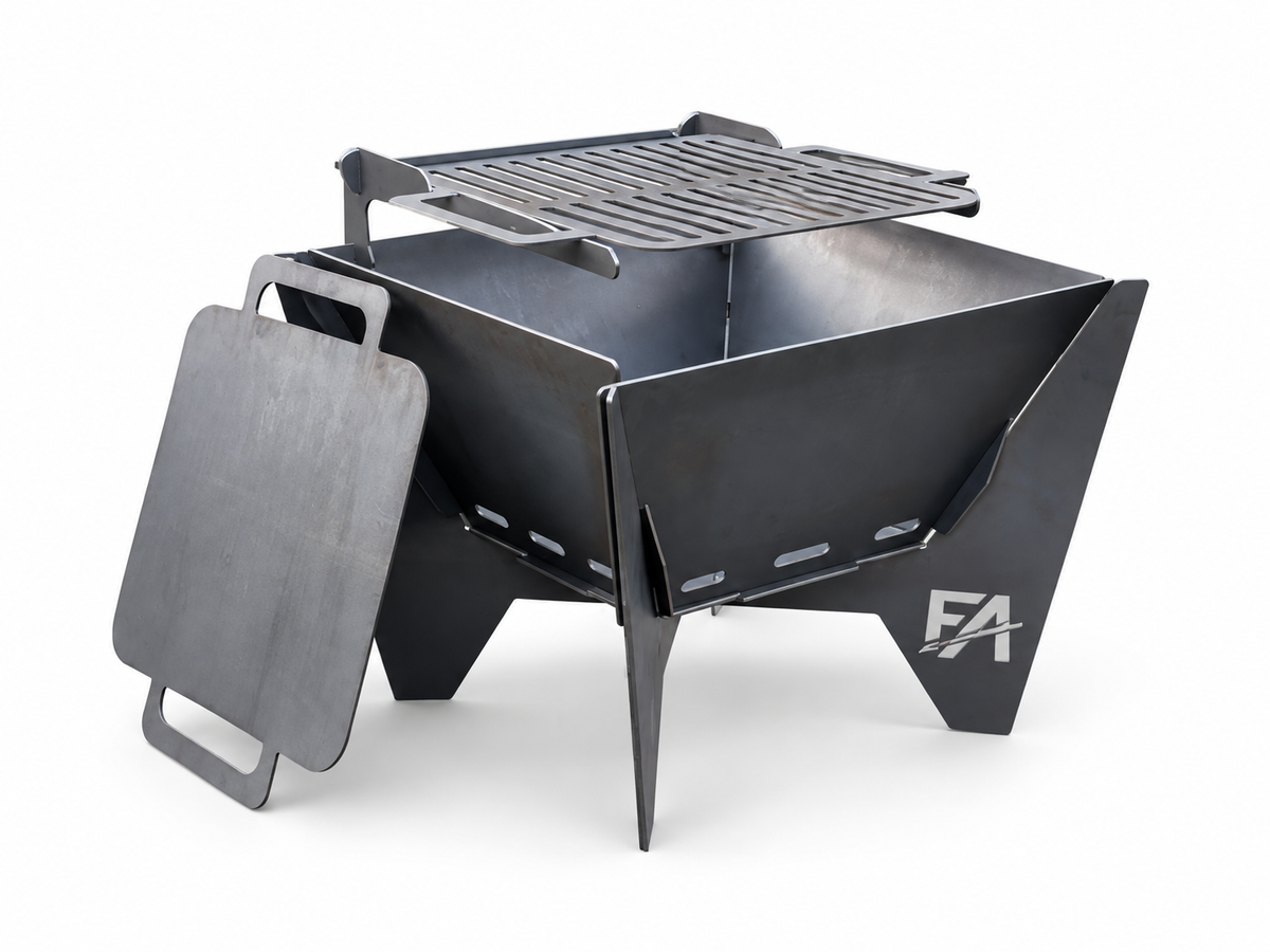 BRYNT Delux Portable Fire Pit & Grill