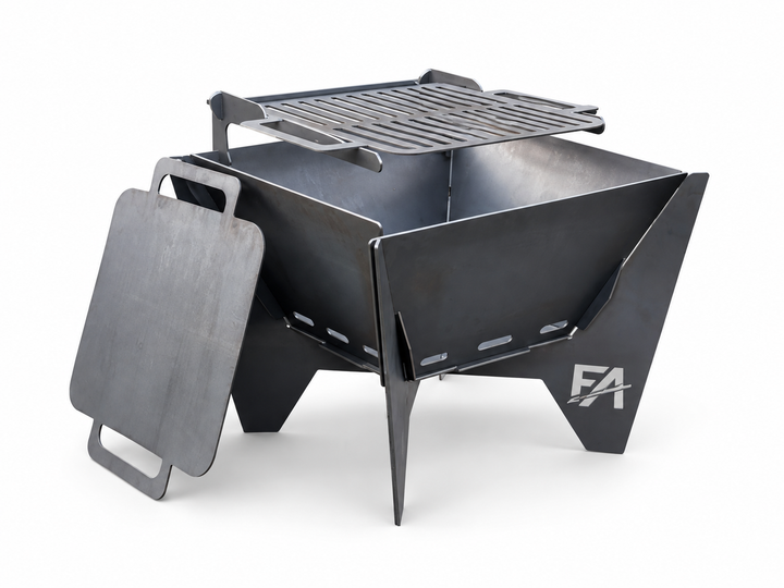BRYNT Delux Portable Fire Pit & Grill